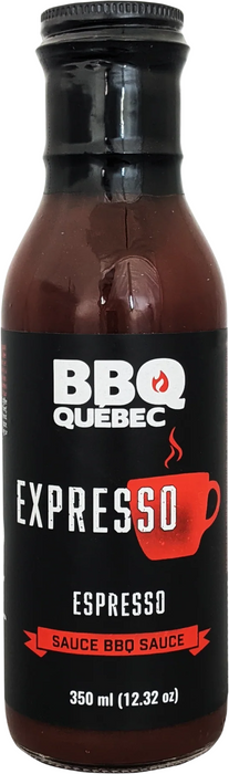 Sauce BBQ 350 ml, Expresso, BBQ Québec