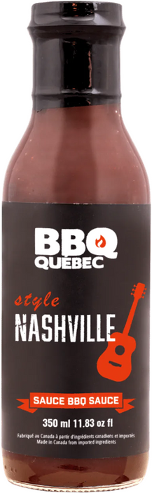 Sauce BBQ 350 ml, Nashville, BBQ Québec