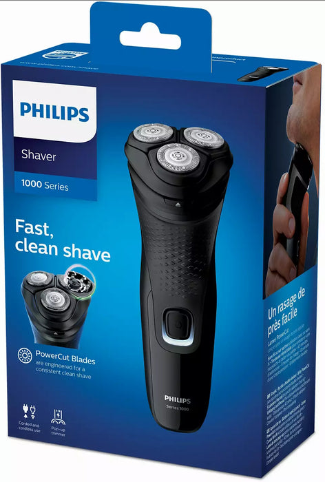 Rasoir rechargeable pour homme, Philips Series 1000, S1332/41