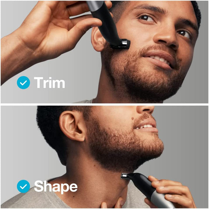 Ensemble de tondeuse hybride pour barbe et visage, pour hommes, Braun Series XT5 (XT5100)