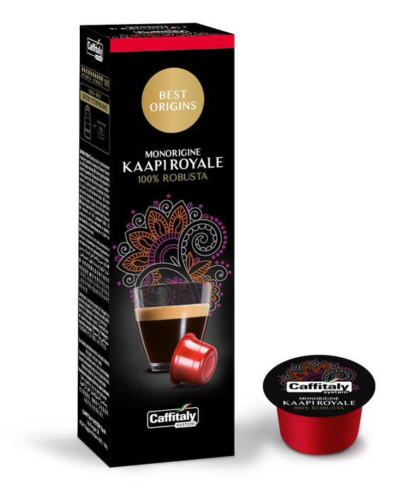 Capsules de café Kaapi Royale, Caffitaly (boîte de 10)