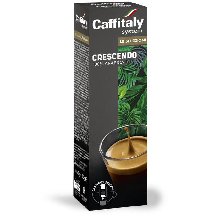 Capsules de café Crescendo, Caffitaly (boîte de 10)