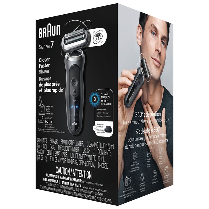 Rasoir rechargeable pour homme, sec et humide, Braun Series 7 7171CC