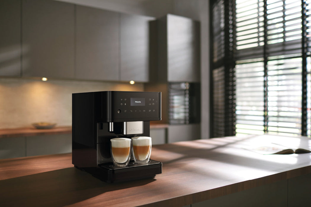 Machine espresso automatique, noire, Miele CM6160 (Boîte ouverte)