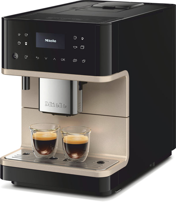Machine espresso automatique, noire, Miele CM6360 (remis à neuf)