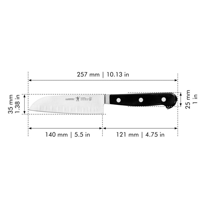 Couteau Santoku 5 po, J.A. Henckels Classique