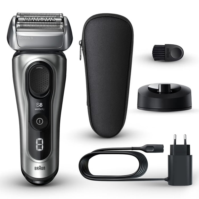 Rasoir rechargeable pour homme, sec et humide, Braun Series 8 8517S