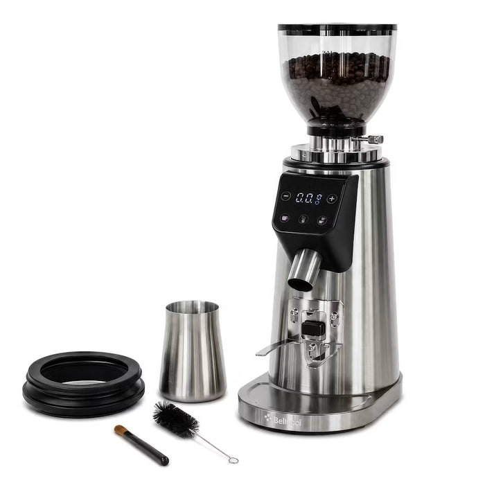 Moulin à café, acier inoxydable, Preciso Mini, Bellucci