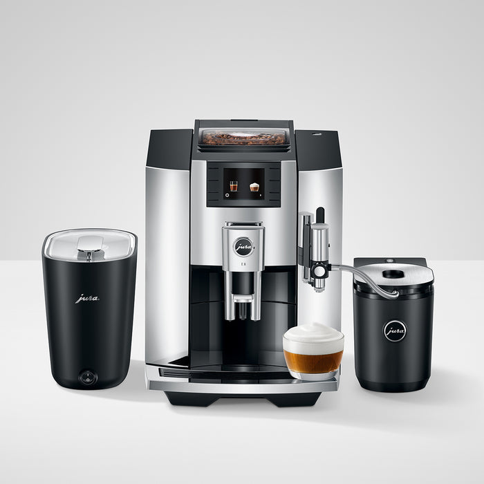 Machine espresso automatique, Jura E8 chrome (nouvelle version)