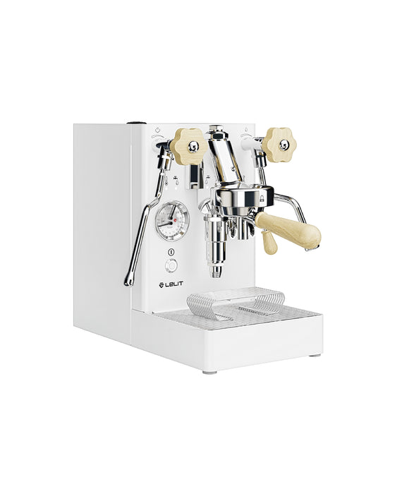 Machine espresso manuelle, blanche, Lelit MaraX V2