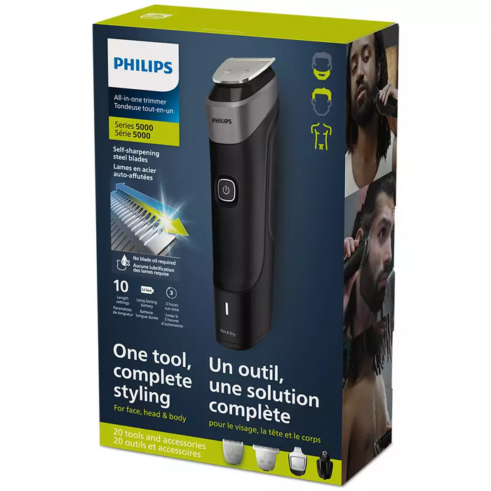 Taille barbe, rechargeable, Series 5000, Philips