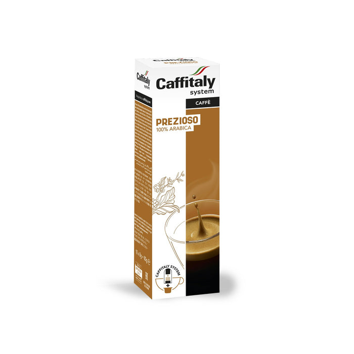Capsules de café Espresso Prezioso, Caffitaly (boîte de 10)