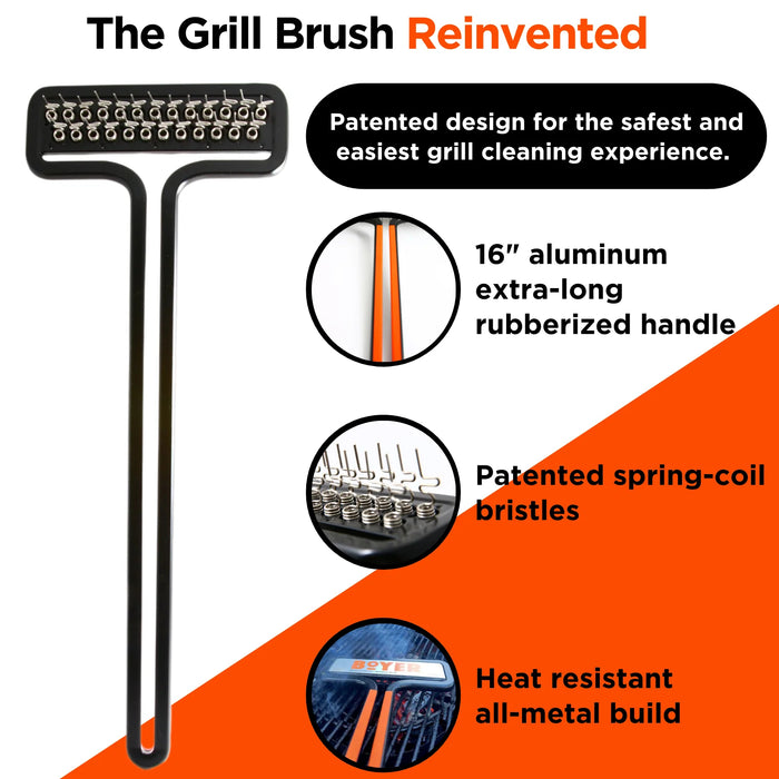 Brosse à BBQ "Brosse Boyer"