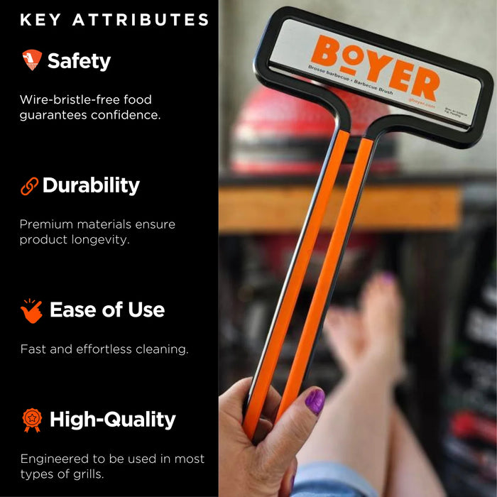 Brosse à BBQ "Brosse Boyer"