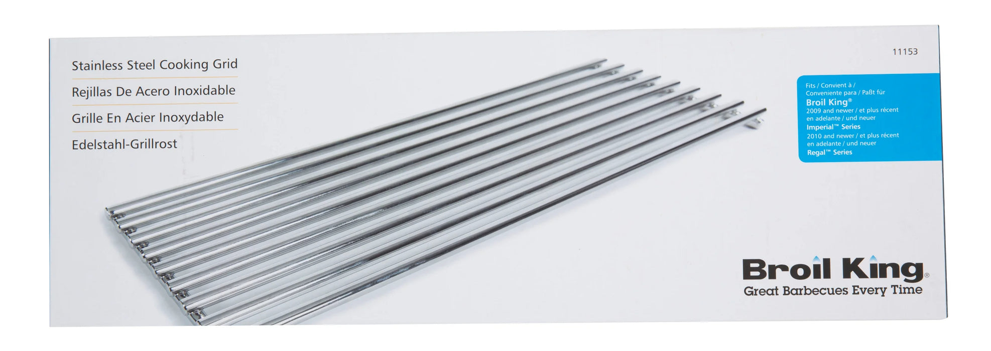 Grille de cuisson en acier inoxydable, Broil King Imperial/ Regal