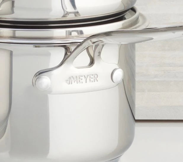 Ensemble de batterie de cuisine, 10 pièces, acier inoxydable, Confederation, Meyer