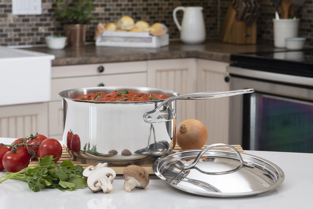 Casserole en acier inoxydable avec couvercle, 1.5 litres, Confederation, Meyer