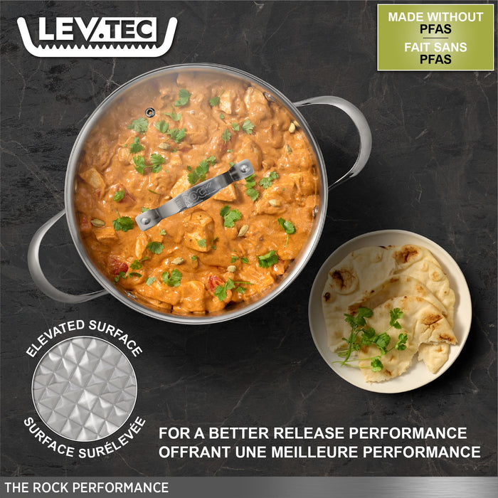 Marmite avec couvercle, 5.5L, acier inoxydable, Starfrit