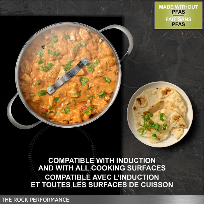 Marmite avec couvercle, 5.5L, acier inoxydable, Starfrit