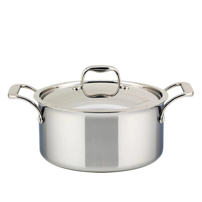 Cocotte en acier inoxydable, 3 plies avec couvercle, 5 litres, SuperSteel, Meyer