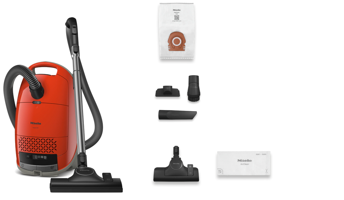 Aspirateur traîneau, rouge, Guard M1, Miele