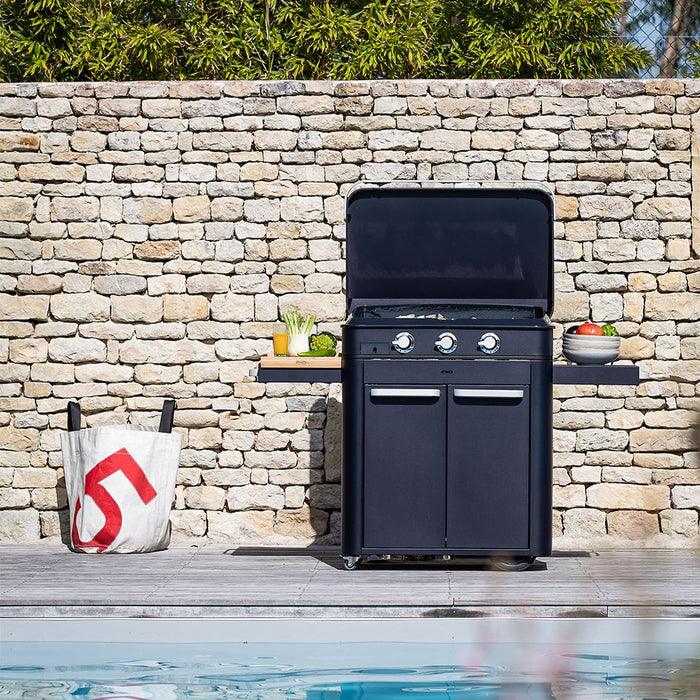 Chariot ENOSign 80, bleu marine, ENO