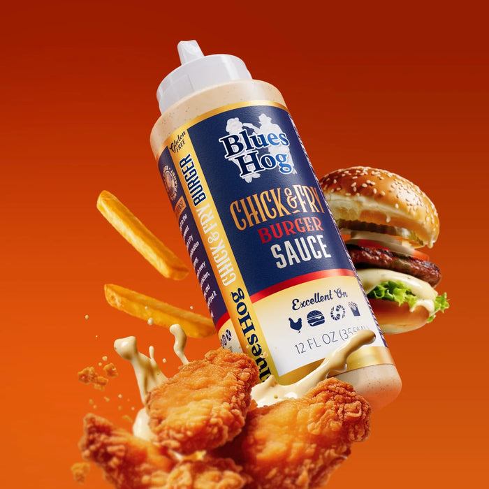 Sauce BBQ Chick & Fry Burger, 355 ml, Blues Hog