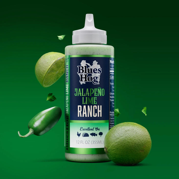 Sauce BBQ Jalapeño Lime Ranch, 355 ml, Blues Hog