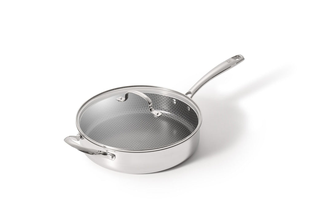 Poêle hybride avec couvercle, 28cm, The Rock Clad, Ricardo