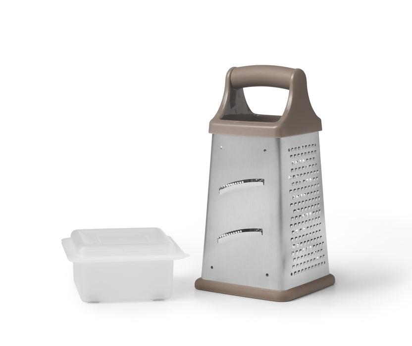 Râpe 4 faces, acier inoxydable, Ricardo