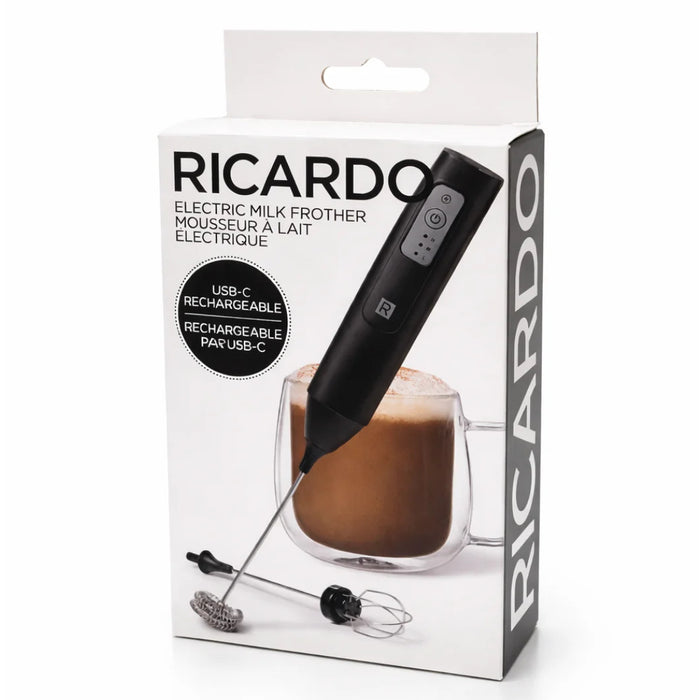 Mousseur à lait rechargeable, Ricardo