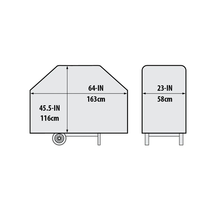 Housse en PVC de polyester, 64 po, Broil King