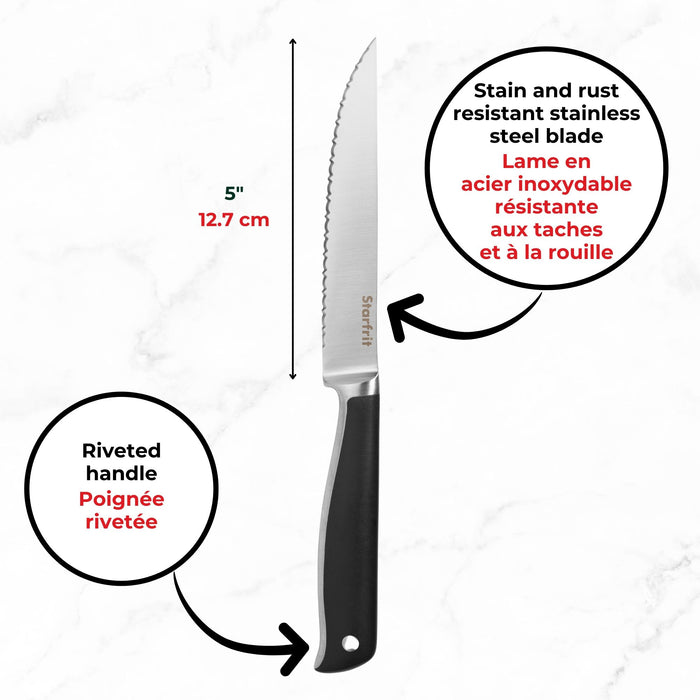 Ensemble de 6 couteaux à steak, Starfrit