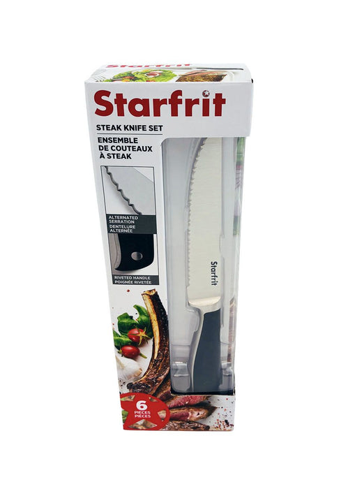 Ensemble de 6 couteaux à steak, Starfrit