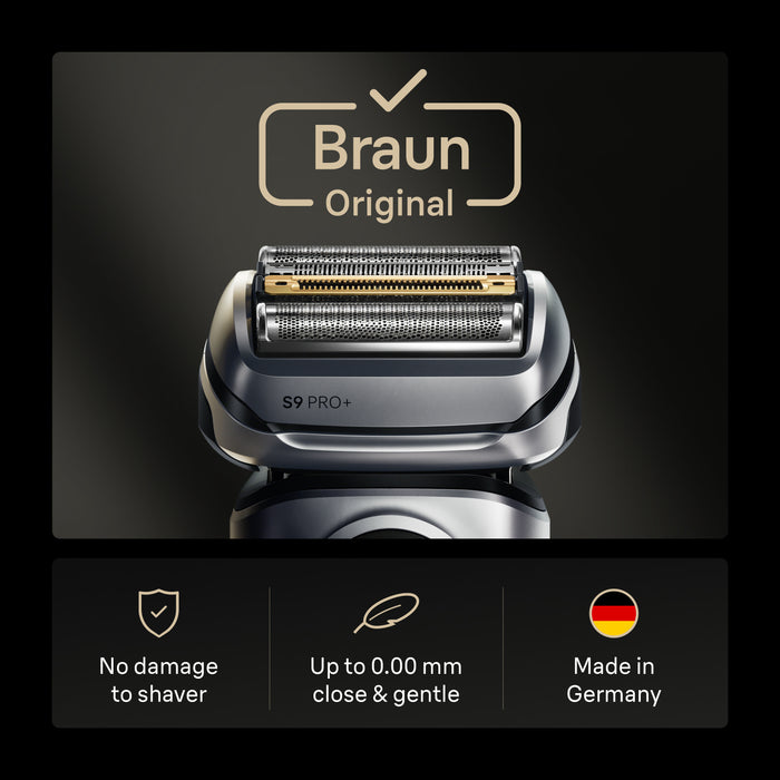 Grille et lames de remplacement, Braun Series 9 Pro +
