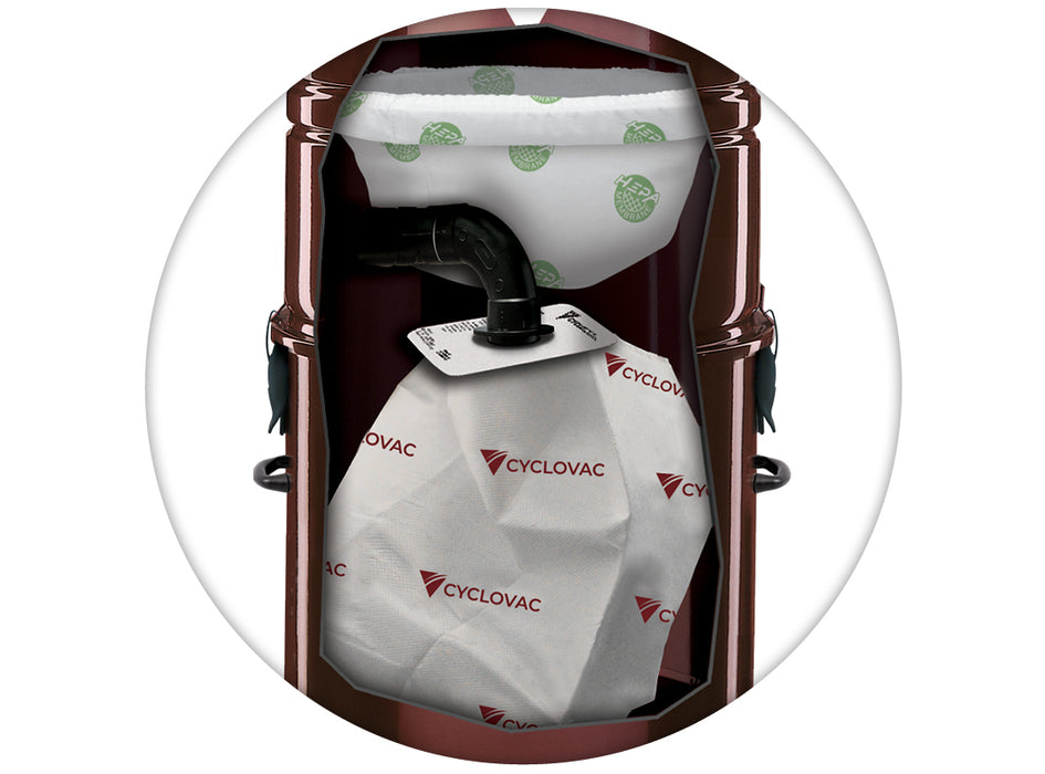 Aspirateur central, 659 airwatt, H725PA, Cyclo Vac