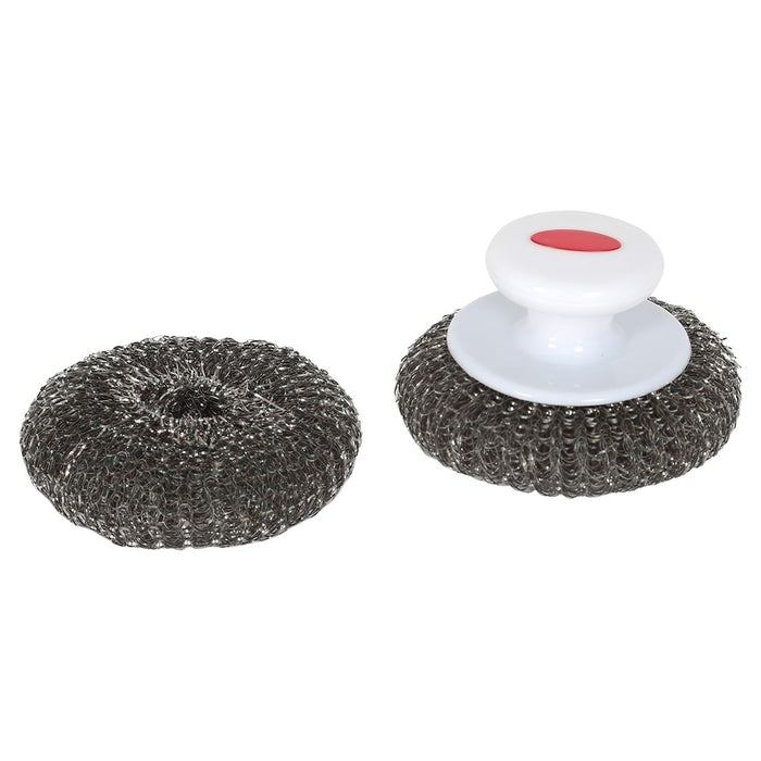 Support avec 2 boules en acier inoxydable, Le Marquier