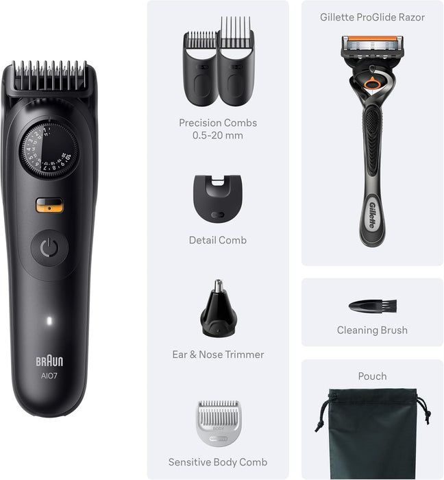 Ensemble de tondeuse Series 7, 7 en 1, AIO7530, Braun