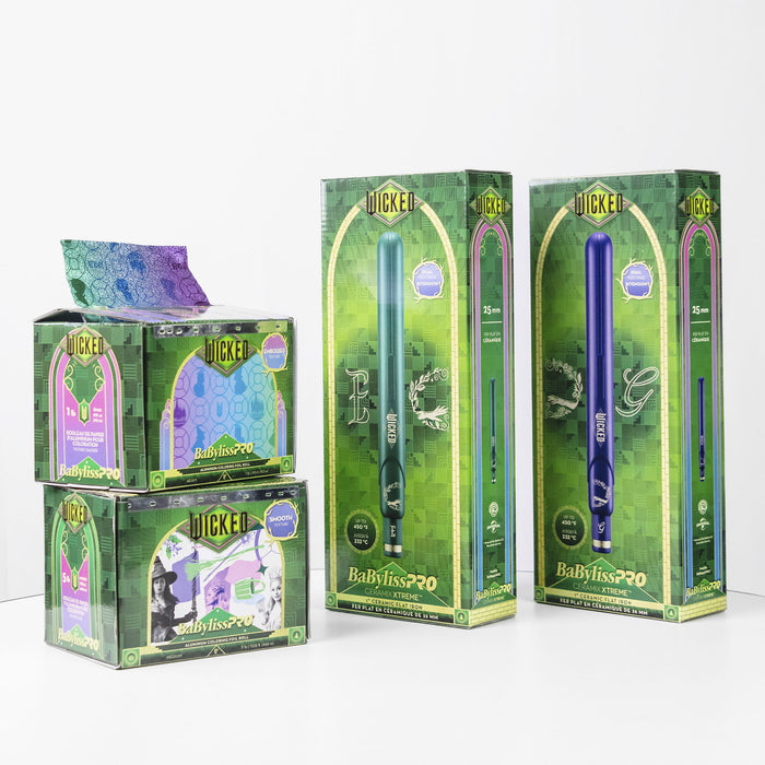 Fer plat 1 po., vert, Ceramix Xtreme Wicked: For Good, Babyliss Pro