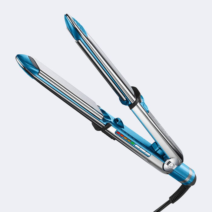 Fer plat 1.25 po, bleu, acier inoxydable, Babyliss Pro Optima 3000