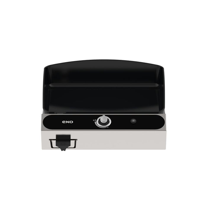 Plancha 1 feux Bergerac, fonte émaillée, acier inoxydable, ENO