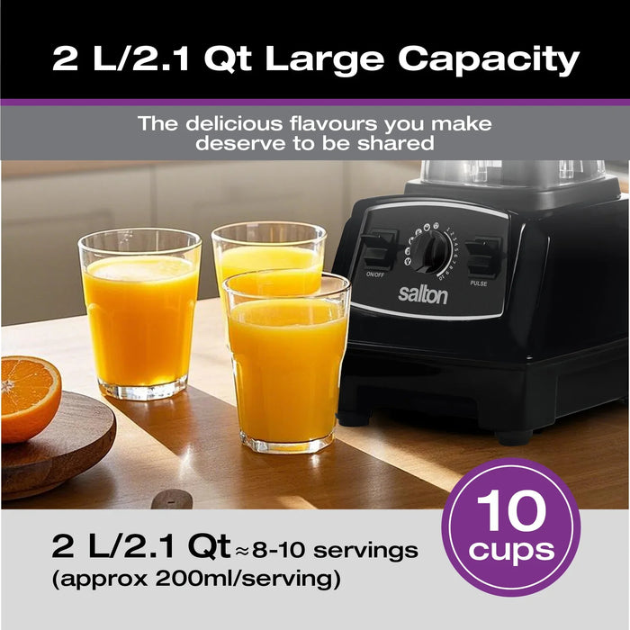 Mélangeur électrique, gris, Salton