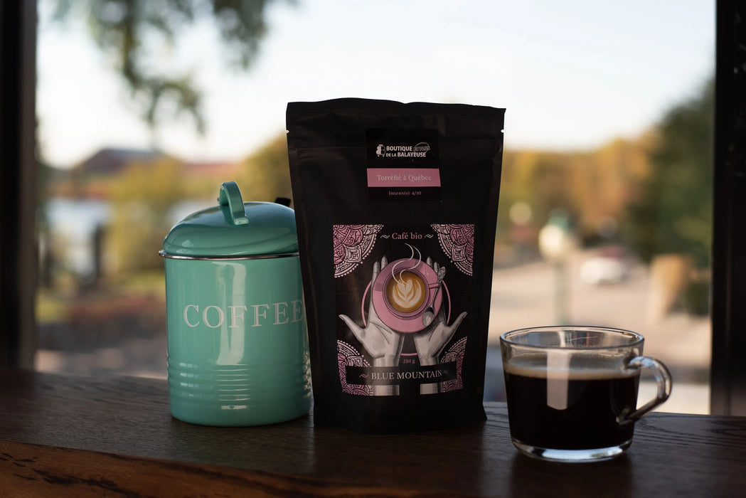 Café en grains Blue Mountain, Boutique de la Balayeuse