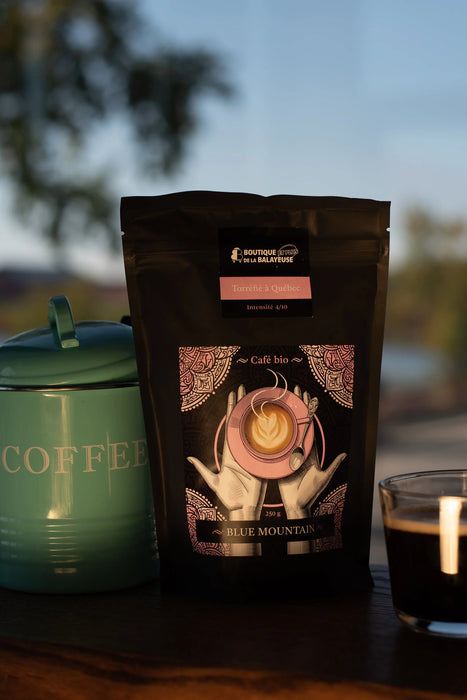 Café en grains Blue Mountain, Boutique de la Balayeuse
