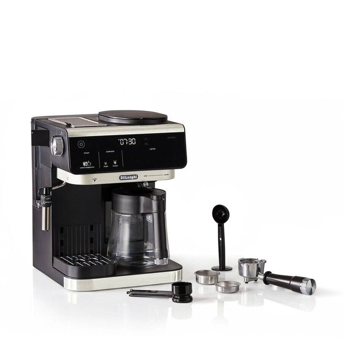 Machine à café et à espresso tout-en-un, noir, Delonghi