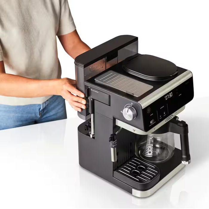 Machine à café et à espresso tout-en-un, noir, Delonghi