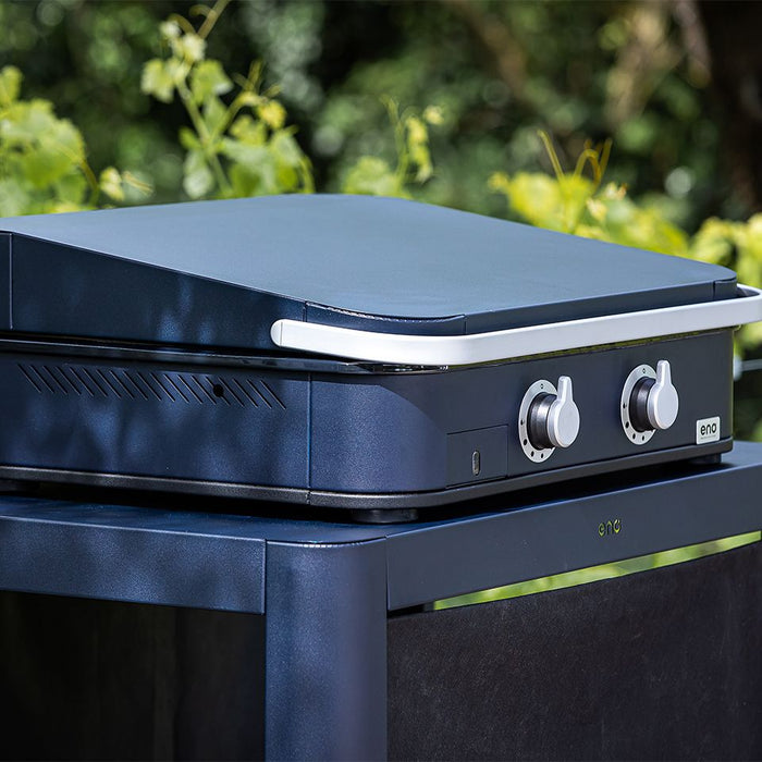 Couvercle de protection bleu marinepour Plancha ENOSign 65, ENO