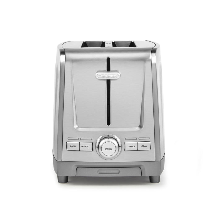Grille-pain à fentes larges, 2 tranches, acier inoxydable, Cuisinart