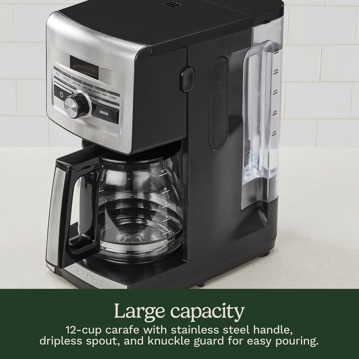 Cafetière filtre 12 tasses, programmable, acier inoxydable, Personal Brew, Cusinart