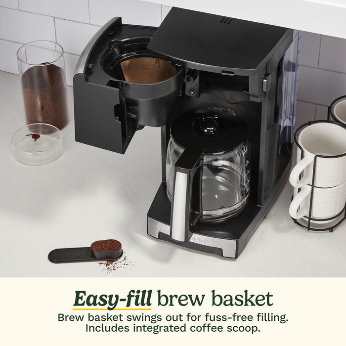 Cafetière filtre 12 tasses, programmable, acier inoxydable, Personal Brew, Cusinart